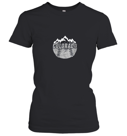 Colorado Baseball Rocky Mountains Design Gift Women's T-Shirt