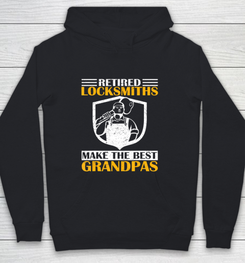 GrandFather gift shirt Vintage Retired Locksmith Make The Best Grandpa Retirement T Shirt Youth Hoodie