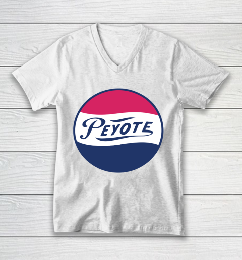 Peyote Pepsi Tshirt V-Neck T-Shirt