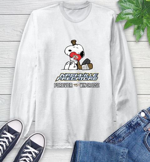 NHL The Peanuts Movie Snoopy Forever Win Or Lose Hockey Nashville Predators 58
