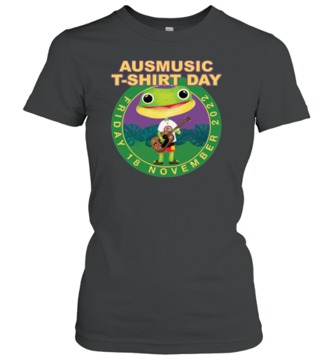 2022 Ausmusic T-Shirt Day Black Women's T-Shirt