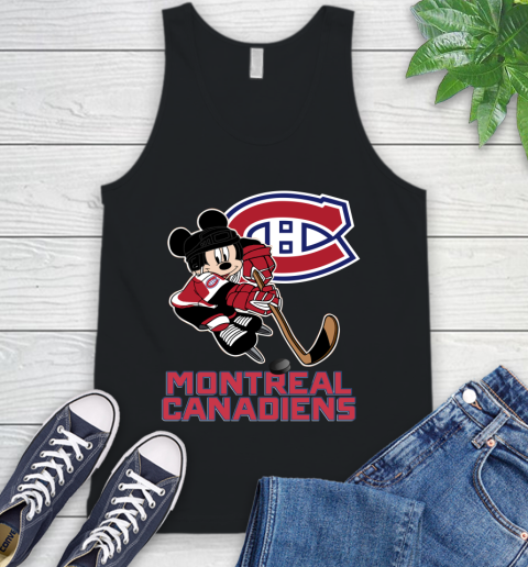 NHL Montreal Canadiens Mickey Mouse Disney Hockey T Shirt Tank Top 2