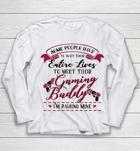Mother's Day Funny Gift Ideas Apparel  Gaming Mom and Baby Matching T shirts Gift T Shirt Youth Long Sleeve