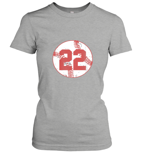 sfau womens vintage baseball number 22 shirt cool softball mom gift ladies t shirt 20 front ash