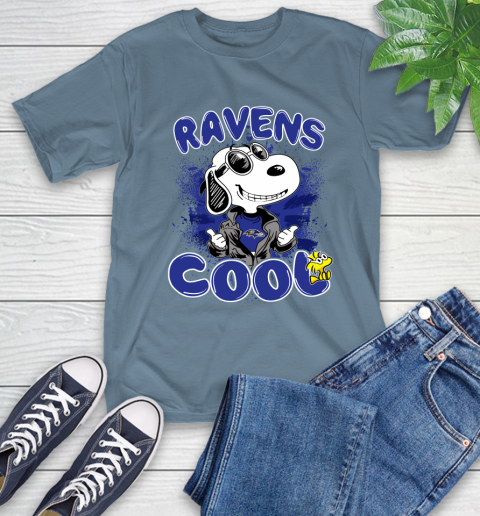NFL Football Baltimore Ravens Cool Snoopy Shirt T-Shirt 9