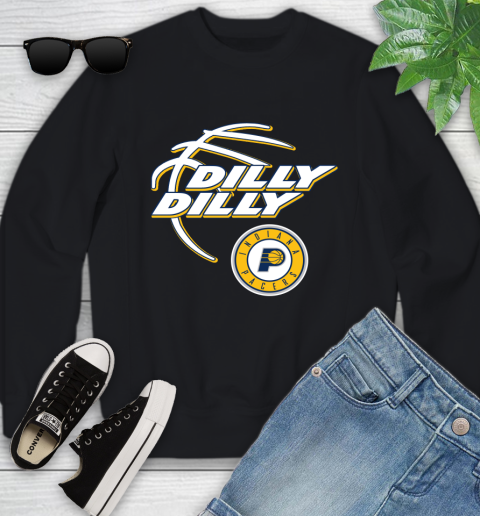 NBA Indiana Pacers Dilly Dilly Basketball Sports Youth Sweatshirt 2