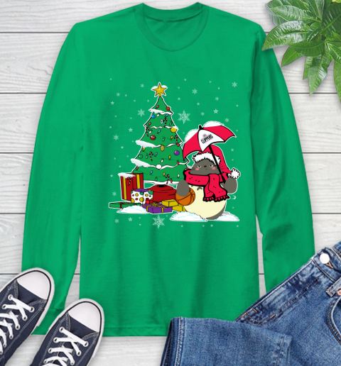Los Angeles Lakers NBA Basketball Cute Tonari No Totoro Christmas Sports (2) Long Sleeve T-Shirt 8