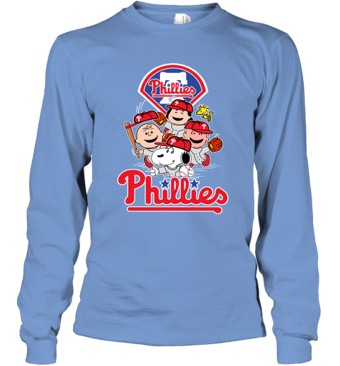 MLB The Peanuts Movie Snoopy Forever Win Or Lose Baseball Philadelphia Phillies  Shirt