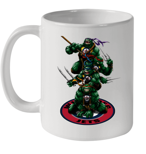 NHL Hockey Winnipeg Jets Teenage Mutant Ninja Turtles Shirt Ceramic Mug 11oz