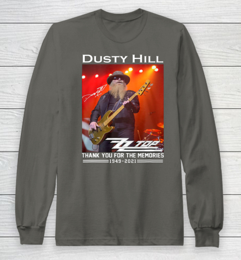 Dusty Hill Thank You For Memories Long Sleeve T-Shirt 5