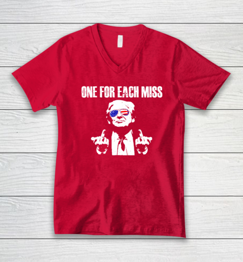 Trump One For Each Miss V-Neck T-Shirt 5