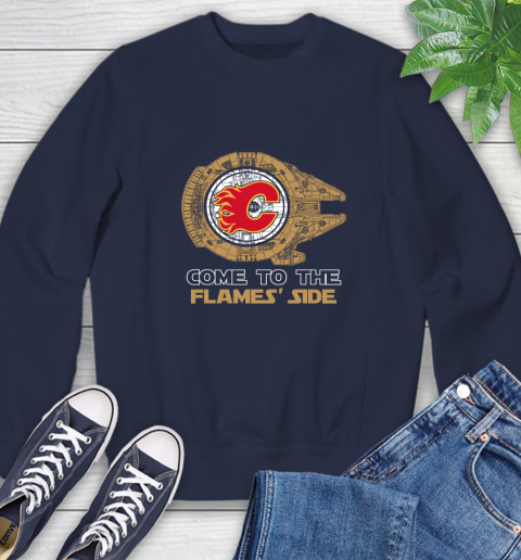 NHL Come To The Calgary Flames Wars Hockey Sports Sweatshirt 2