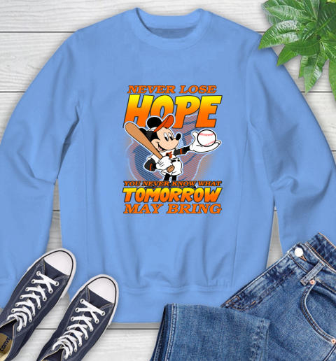 Boston Red Sox MLB Baseball Mickey Disney Never Lose Hope Sweatshirt 11