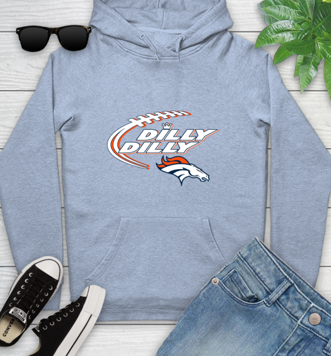 NFL Denver Broncos Dilly Dilly Football Sports Youth Hoodie 10