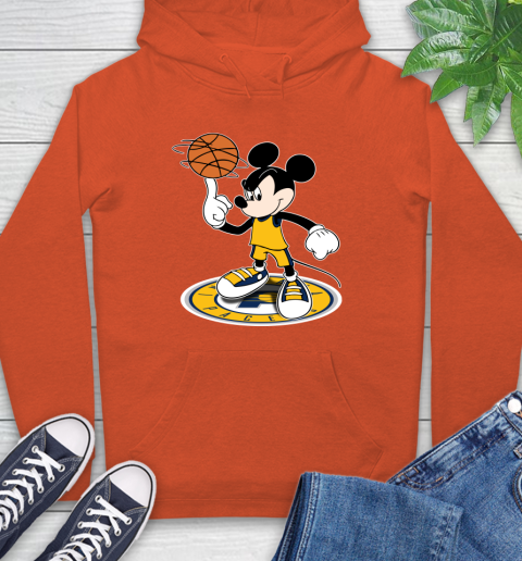 NBA Basketball Indiana Pacers Cheerful Mickey Disney Shirt Hoodie 5