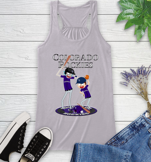 MLB Colorado Rockies Rick And Morty Baseball 41