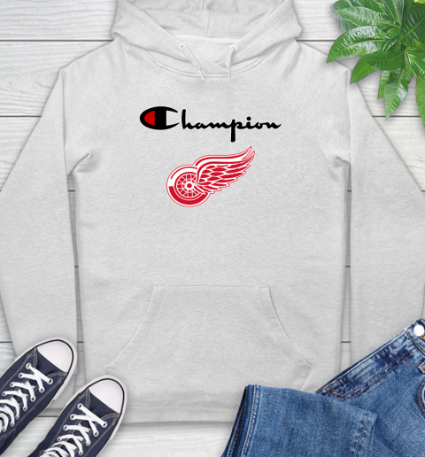 NHL Hockey Detroit Red Wings Champion Shirt Hoodie