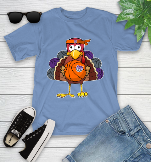 Sacramento Kings Turkey thanksgiving day Youth T-Shirt 11