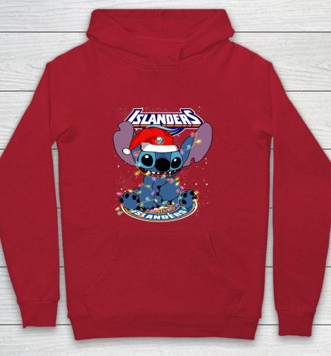 New York Islanders NHL Hockey noel stitch Christmas Youth Hoodie 6