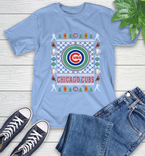 Chicago Cubs Merry Christmas MLB Baseball Loyal Fan Ugly Shirt 12