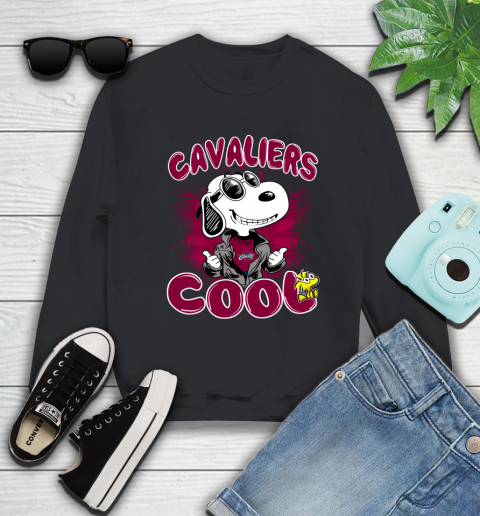 NBA Basketball Cleveland Cavaliers Cool Snoopy Shirt Sweatshirt
