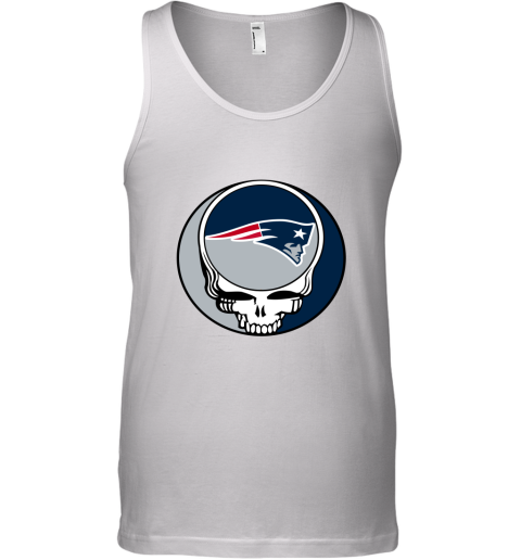 NFL Team New England Patriots x Grateful Dead Logo Band Shirts Tank Top