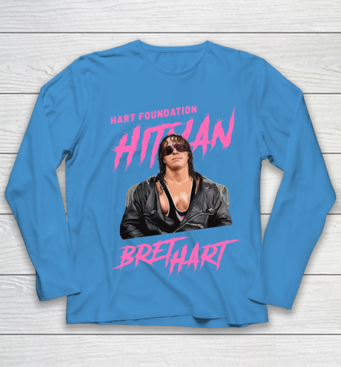 Bret Hart The Hitman Hart Foundation Youth Long Sleeve 5