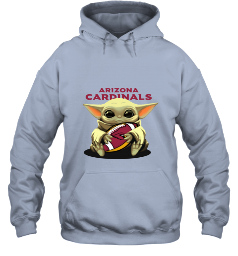 Baby Yoda Loves The Arizona Cardinals t49u baby yoda loves the arizona cardinals hoodie 23 front light blue