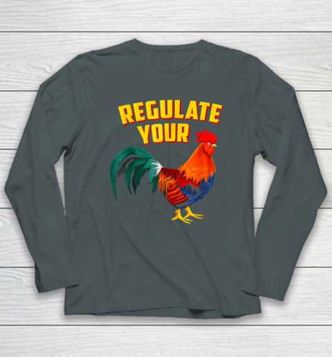 Regulate Your Dick Pro Choice Feminist Women's Rights Long Sleeve T-Shirt 3