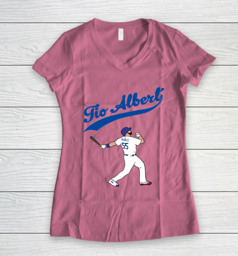 Tio Albert Baseball Women's V-Neck T-Shirt 7
