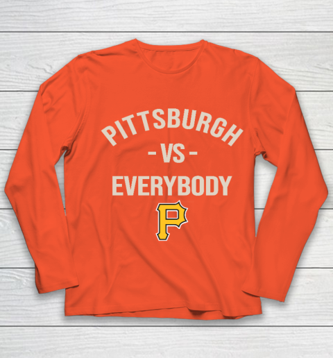 Pittsburgh Pirates Vs Everybody Youth Long Sleeve 3
