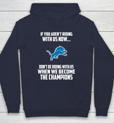 We are top the champions pullover