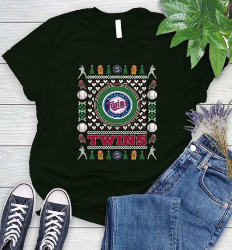 Minnesota Twins Merry Christmas MLB Baseball Loyal Fan Ugly Shirt 91