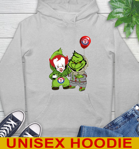 Baby Pennywise Grinch Christmas MLB Baseball Texas Rangers Hoodie 6
