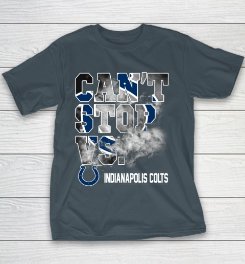 NFL Indianapolis Colts Can't Stop Vs Youth T-Shirt 5