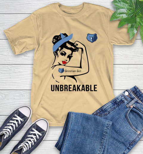 NBA Memphis Grizzlies Girl Unbreakable Basketball Sports T-Shirt 6