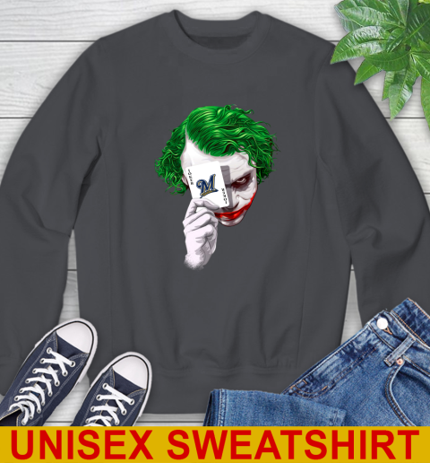 Milwaukee Brewers MLB Baseball Joker Card Shirt Sweatshirt 7