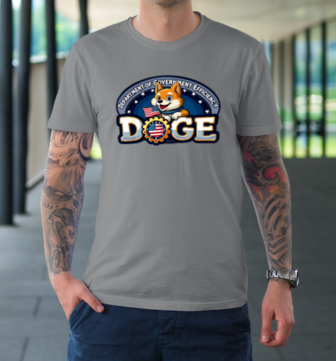 Funny DOGE Crypto Meme Department of Government Efficiency T-Shirt 3