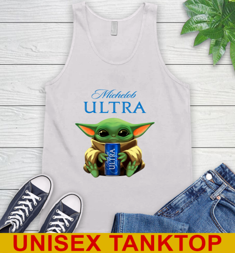Star Wars Baby Yoda Hugs Michelob Ultra Beer Shirt 70