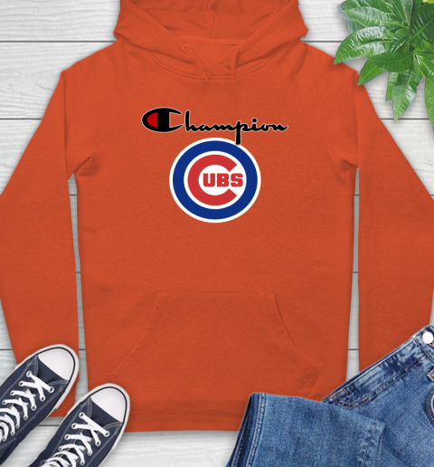 MLB Baseball Chicago Cubs Champion Shirt Hoodie 3