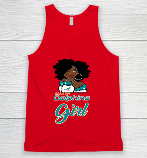 Miami Dolphins Girl NFL Tank Top 6