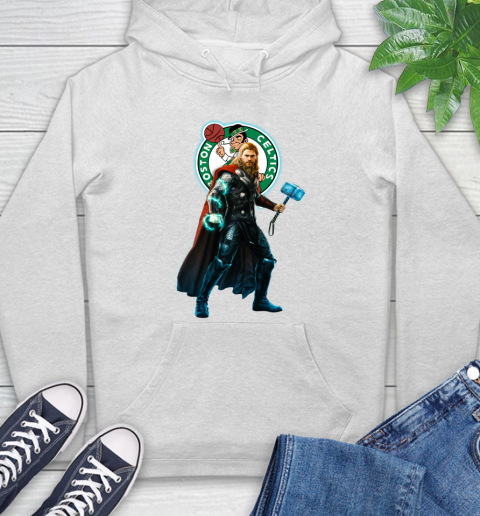 NBA Thor Avengers Endgame Basketball Boston Celtics Hoodie