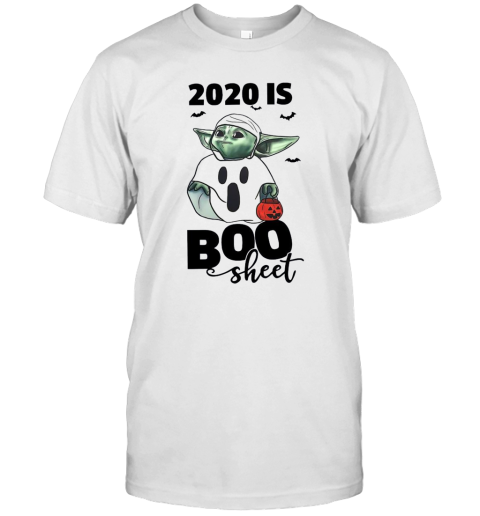 Baby Yoda Ghost 2020 Is Boo Sheet T-Shirt