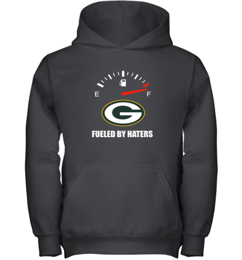 Fueled By Haters Maximum Fuel Green Bay Packers Youth Hoodie