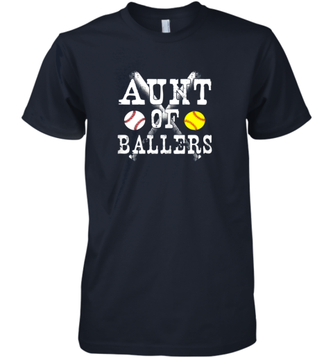 xpyk vintage aunt of ballers shirt funny baseball softball love premium guys tee 5 front midnight navy