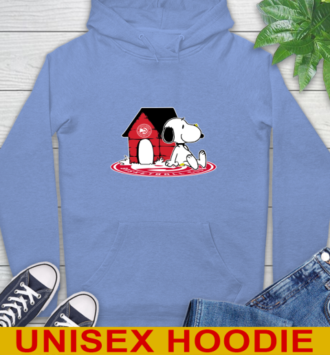 NBA Basketball Atlanta Hawks Snoopy The Peanuts Movie Shirt Hoodie - Image 12