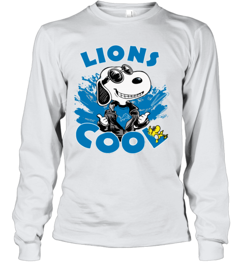 Detroit Lions Let's Play Football Together Snoopy NFL Youth T-Shirt 