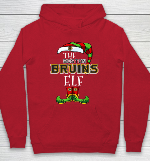 Boston Bruins Christmas ELF Funny NHL Hoodie 7