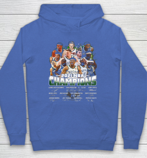 Milwaukee Bucks Championship shirt Milwaukee Basketball Bucks Finals 2021 Hoodie 6