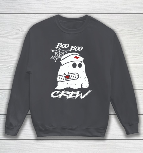 Boo Boo Crew Nurse Ghost Funny Halloween Costume Gift Long Sleeve T Shirt.D2SMT7UJCV Sweatshirt 4